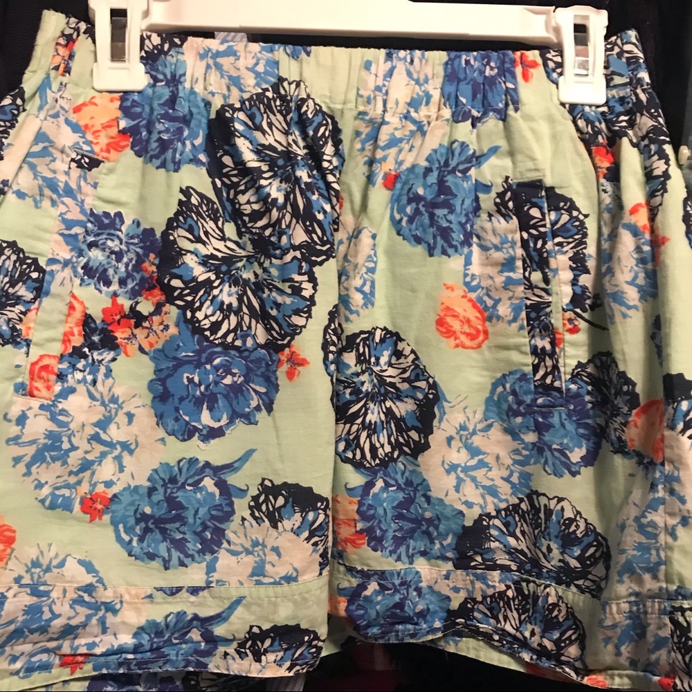 JCrew floral mini skirt xs